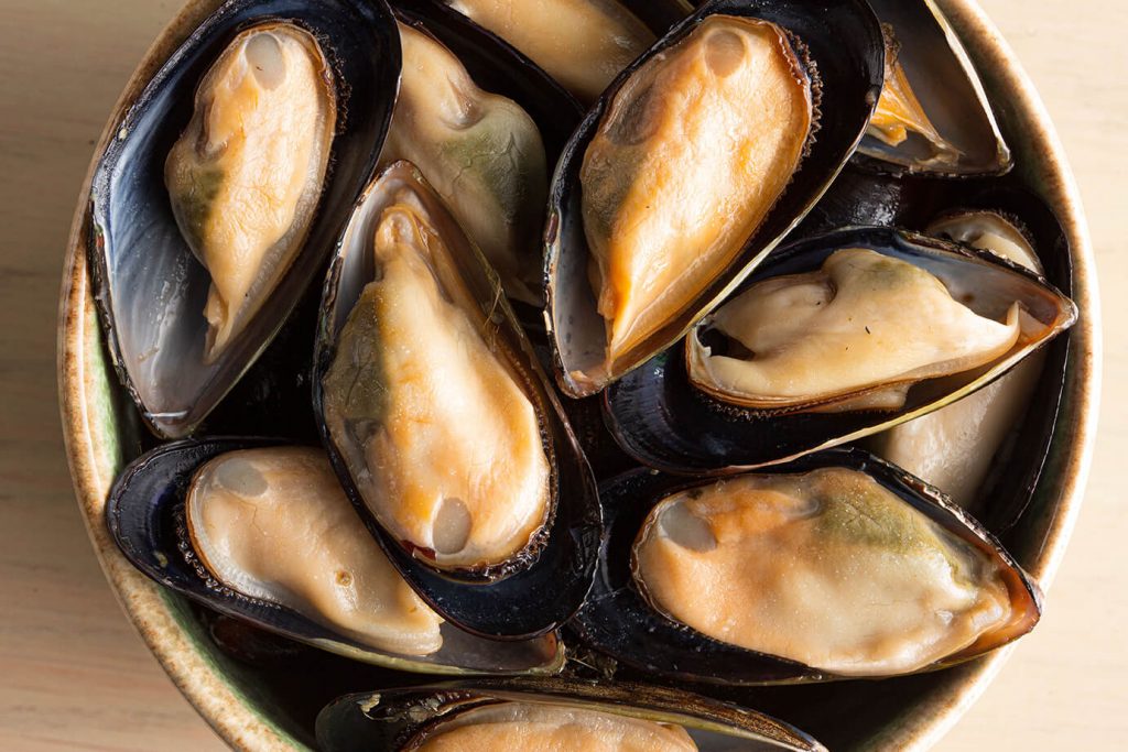 mejillones de chile tipo media concha